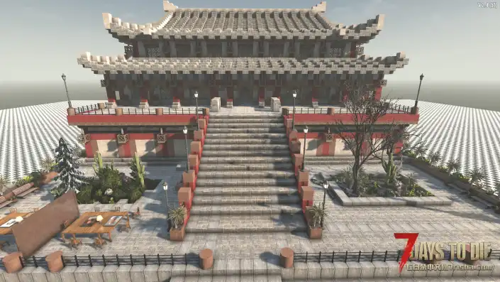 【鼠鼠子】V2建筑预制件：【摘星楼】