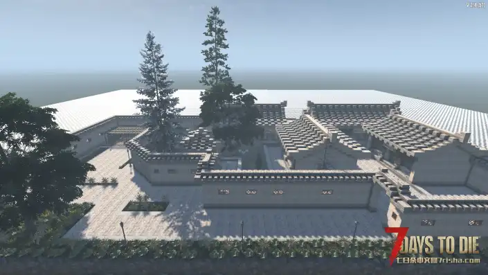 【鼠鼠子】V2建筑预制件:【田园小院】