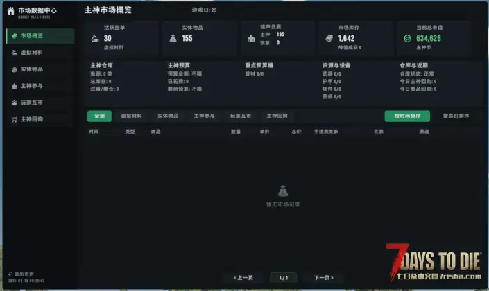 主神终端(V3.3)-唯一的经济型模组!玩家自由交易!打造末世繁荣市场 【好玩实验室007】