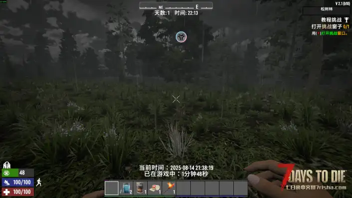 [V2.X]一键显示当前游戏时长，并提示当前时间