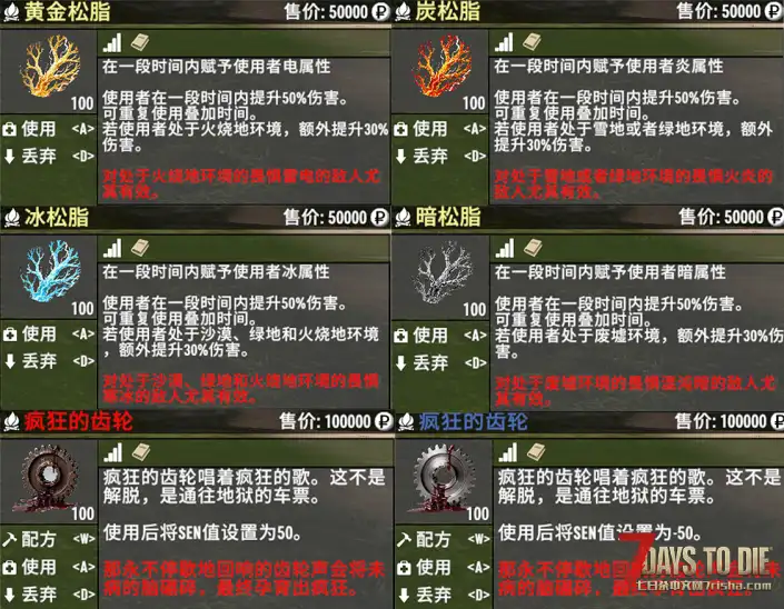 【七日杀2.2适配MOD】 臆想症 [A1.4版本]（塔科夫模组通过兼容性测试）