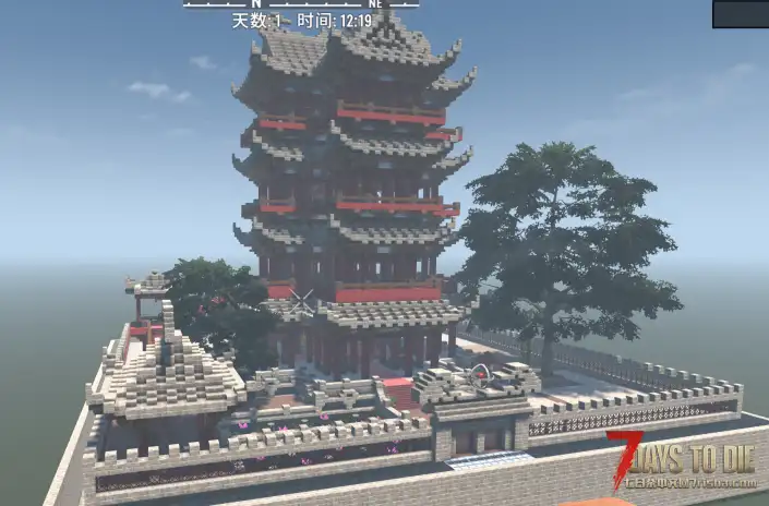 特色建筑-血月古楼+古楼住宅