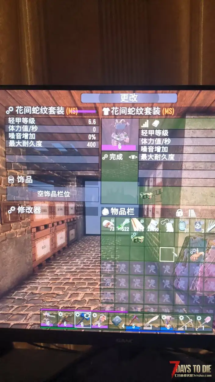 索尼娅更多护甲为什么没有模组槽位
