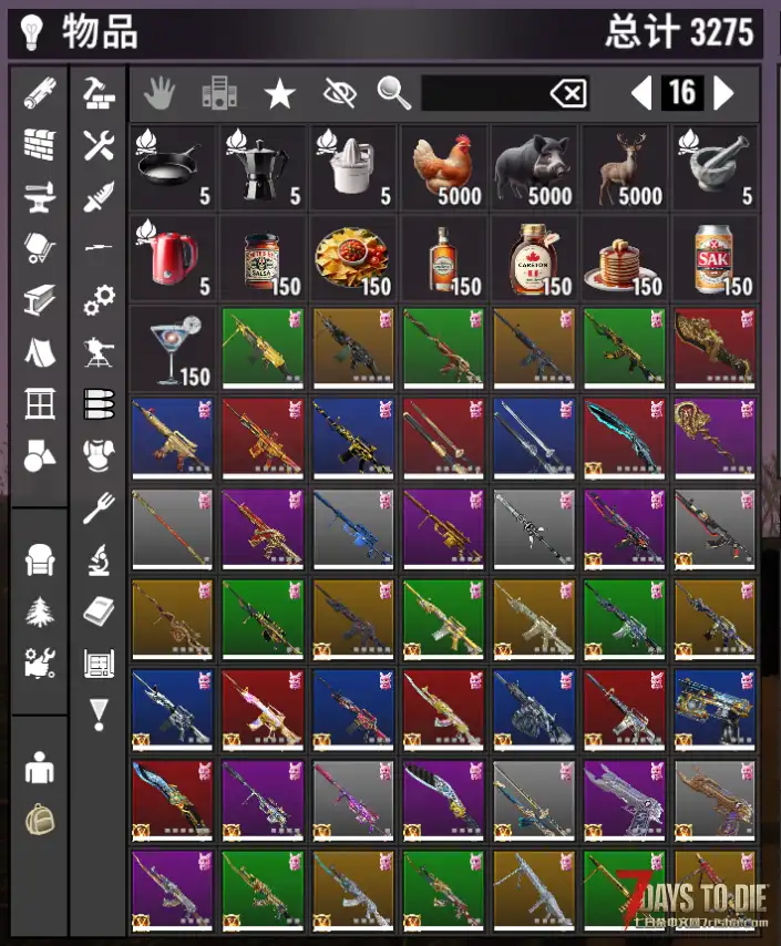 V2.5b32《疯人院+塔可夫有NPC+传奇武器+主神系统+100+武器+各种mod》21.6G内容