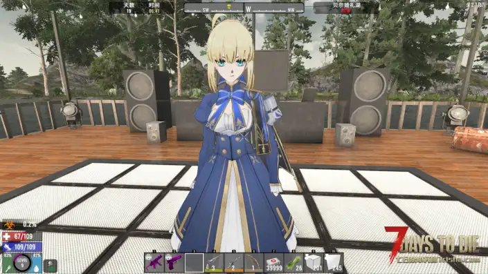 【七日杀/人物mod】星穹铁道saber 展示&公开&新坑预定