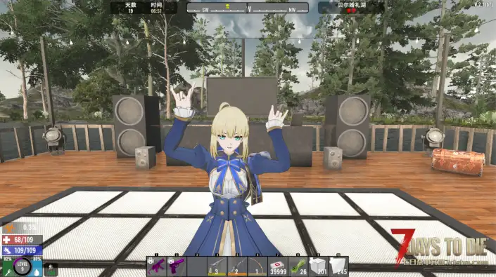 【七日杀/人物mod】星穹铁道saber 展示&公开&新坑预定