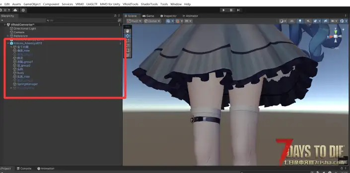 【VRoidMod/人物/天宫心】阿喵喵 （优化渲染质感+NSFW版本）