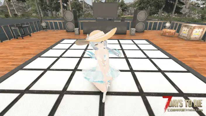 【七日杀/人物mod/洛天依·夏日特调】我的悲伤是水做的