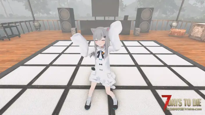 【七日杀/人物mod】超超超级可爱的甘城猫猫跳了テレパシ~