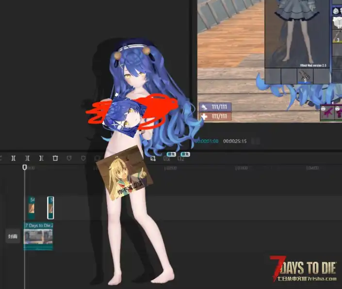 【VRoidMod/人物/天宫心】阿喵喵 （优化渲染质感+NSFW版本）