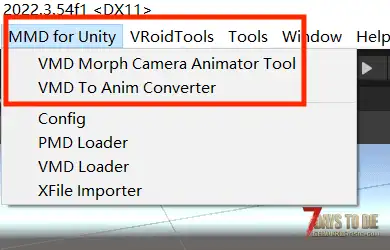 【VRoidMod舞蹈/图文&视频教程 /自制插件】5分钟内教会你在七日杀内跳舞蹈/MMD