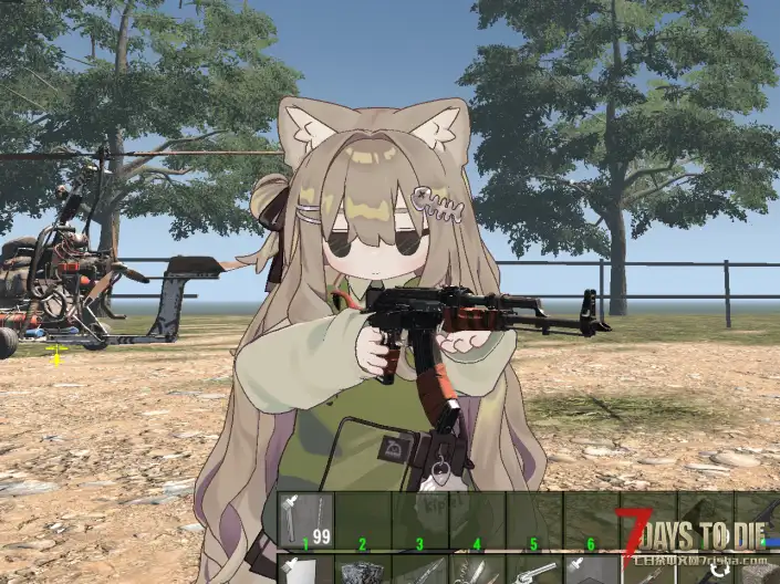 【CustomAvatars/七日杀2.5】VRC 人物模型 kipfel