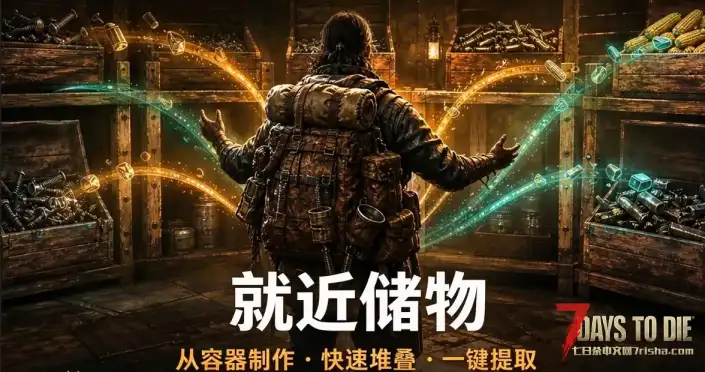 【就近储物+从附近容器制作物品+快速堆叠V3.X】【三合一】【汉化】