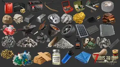 【原版图标替换】V1.X-V2.X通用【食物·药品·资源】