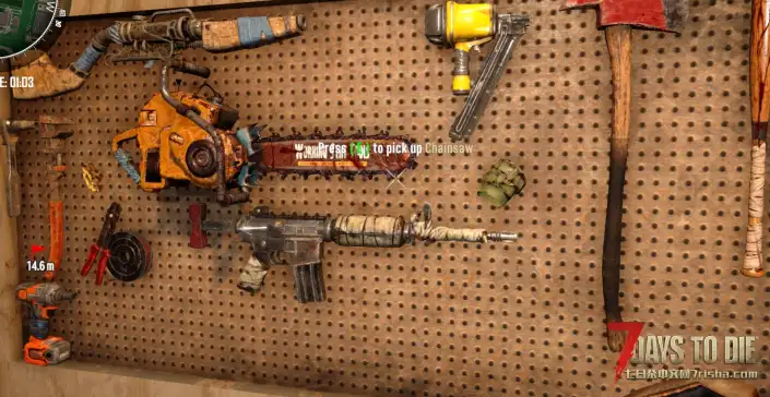 【小型MOD】A21武器展示架（洞洞板）[搬运/汉化]