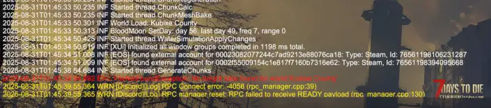 求助 昨天游戏更新之后在进入界面直接爆红