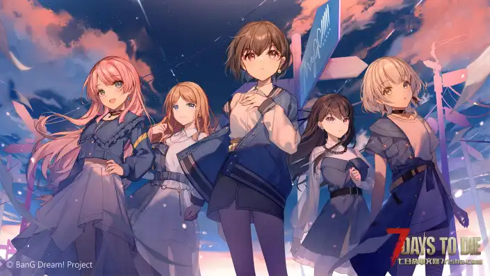 【VRoid/七日杀/bangdream/人物模组】mygo人物合集（V2.3可用）