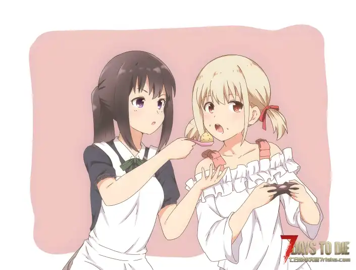 【VRoid/七日杀/Lycoreco/NSFW人物mod】锦木千束-小更新（V2.3可用）