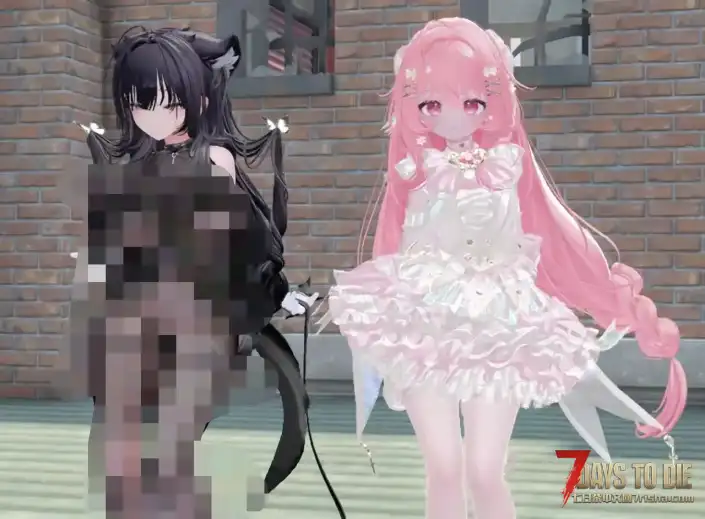 Custom Avatars玩家模型分享,雌小鬼魔法少女豆奶与战败邪恶干部豆腐