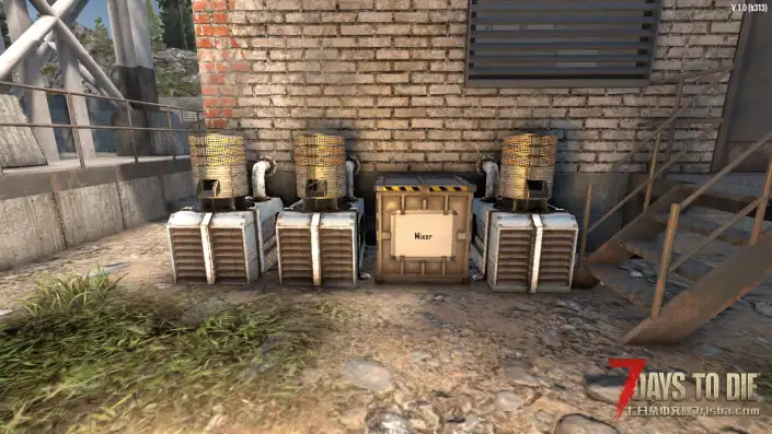 【物品扩展】水泥搅拌机