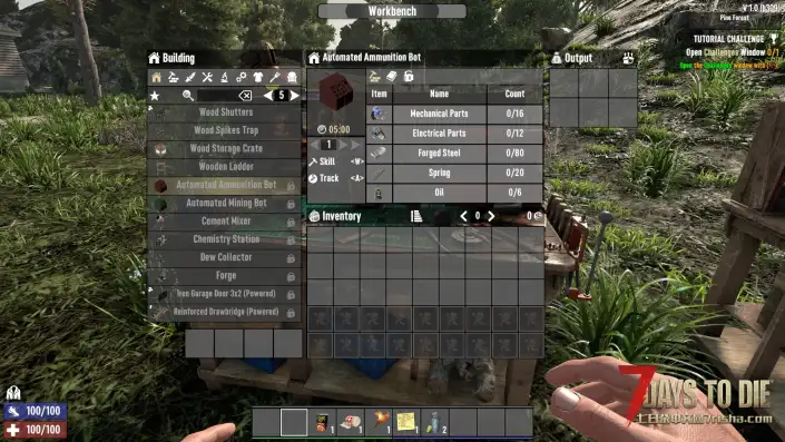 【物品扩展】自动机器人（自动化采矿和弹药制造）