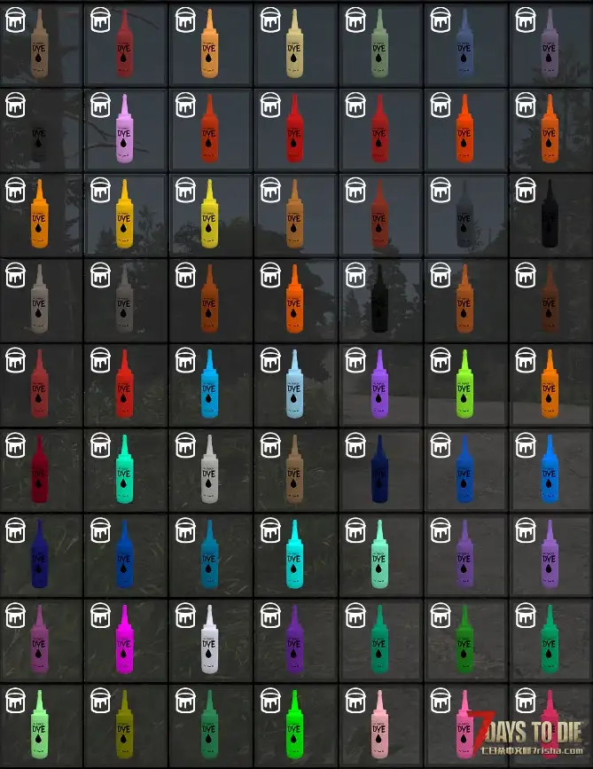 【物品扩展】更多的染料