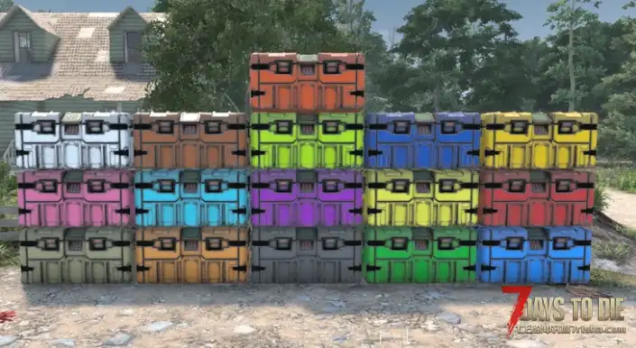 【物品扩展】强化箱 x 16 种颜色变体