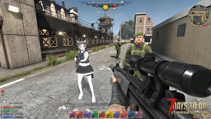 【大型MOD】七日杀NPC武器大修2.5（54把武器，NPC武器替换，NPC用武器）单机联机(原创)