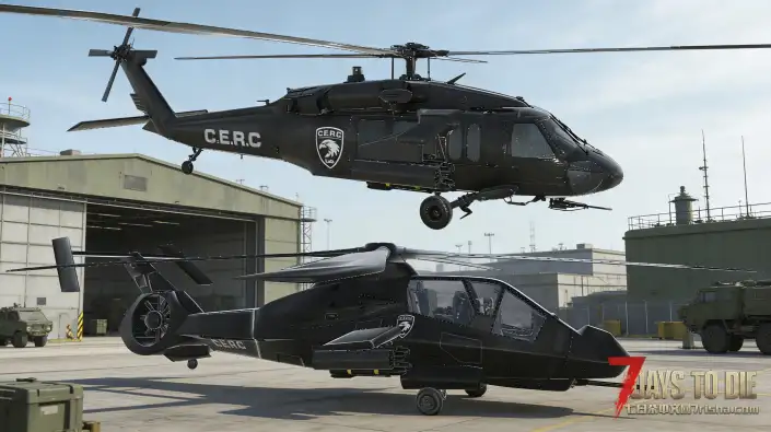 【小型MOD】RAH-66科曼奇 + UH-60黑鹰  次时代直升机 直升机模组全面进化！