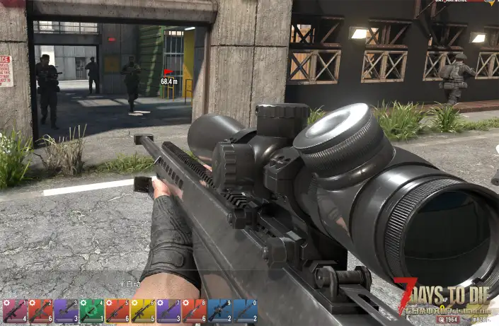 【大型MOD】七日杀NPC武器大修2.5（54把武器，NPC武器替换，NPC用武器）单机联机(原创)