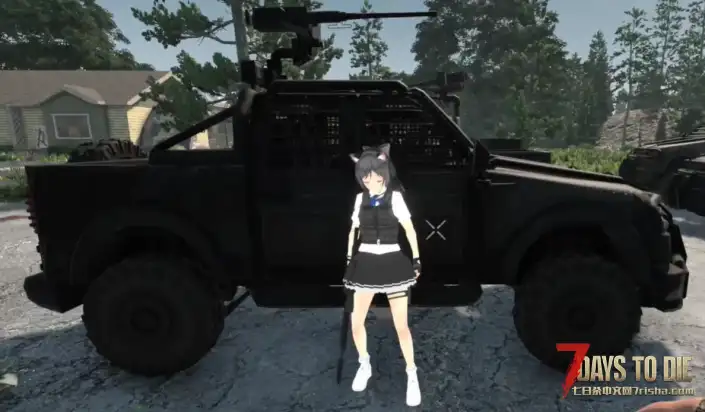 【大型MOD】V2.5七日杀战地风云载具大修（武器可用的武装直升机与装甲运兵车）单机联机版(原创)