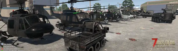 【大型MOD】V2.5武装突袭 – 次世代重型载具包 重型武装直升机-第一人称驾驶 单机联机