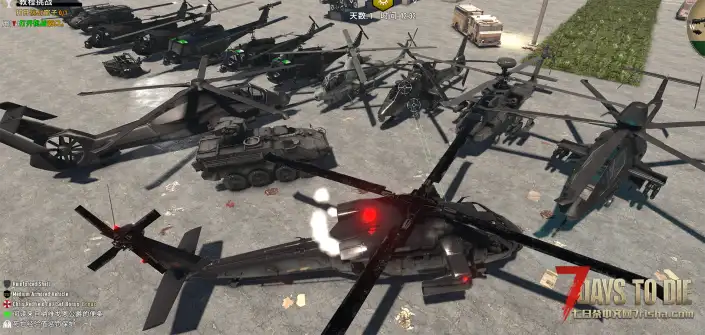 【大型MOD】V2.5武装突袭 – 次世代重型载具包 重型武装直升机-第一人称驾驶 单机联机