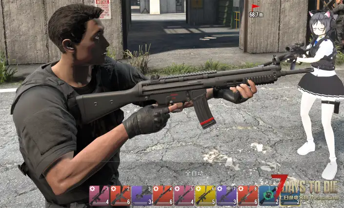 【大型MOD】七日杀NPC武器大修2.5（54把武器，NPC武器替换，NPC用武器）单机联机(原创)