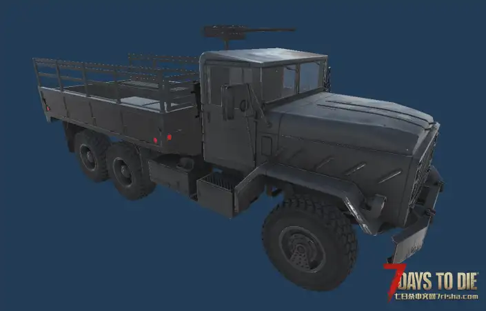 【大型MOD】V2.5七日杀战地风云载具大修(武器可用的武装直升机与装甲运兵车)单机联机版(原创)