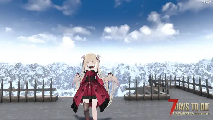 【七日杀V2.5 CustomAvatars-Alpha】Eku 三套哥特洛丽塔