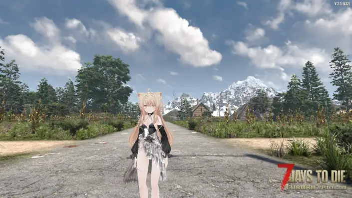 【七日杀V2.5 CustomAvatars-Alpha】Eku&Milfy 公主礼服