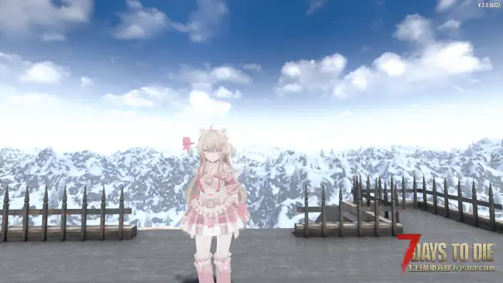 【七日杀V2.5 CustomAvatars-Alpha】Eku 三套哥特洛丽塔