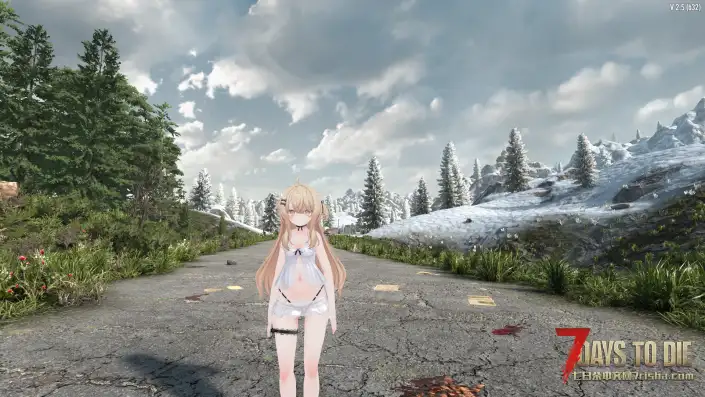 【七日杀V2.5 CustomAvatars-Alpha】Eku猫猫の两套睡衣