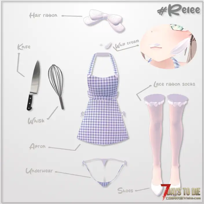 【CustomAvatars-Alpha】Chiffon猫咪&围裙