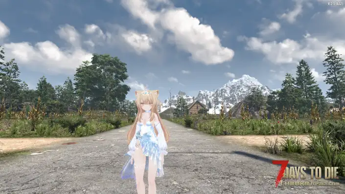 【七日杀V2.5 CustomAvatars-Alpha】Eku&Milfy 公主礼服