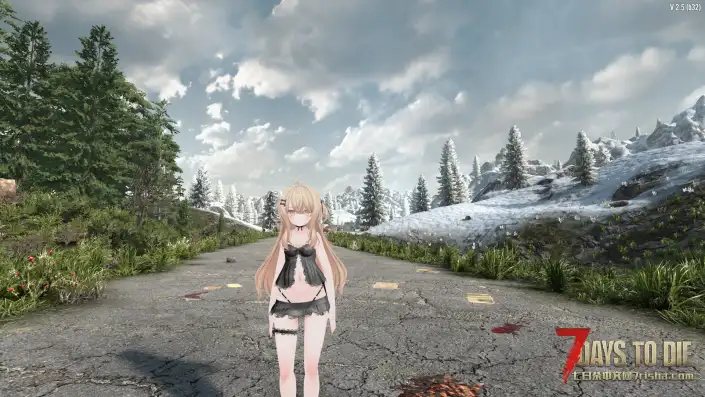 【七日杀V2.5 CustomAvatars-Alpha】Eku猫猫の两套睡衣