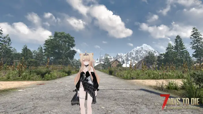 【七日杀V2.5 CustomAvatars-Alpha】Eku&Milfy 公主礼服