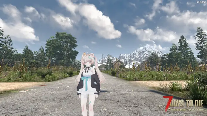 【七日杀V2.5 CustomAvatars-Alpha】Eku&Milfy 公主礼服