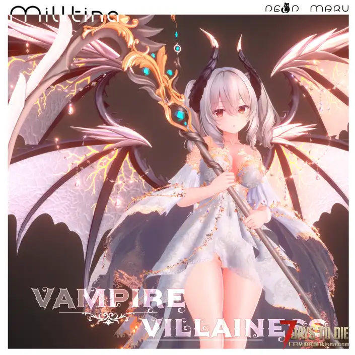 【CustomAvatars-Alpha】Milltina VampireVillianess