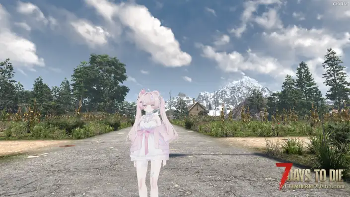 【七日杀V2.5 CustomAvatars-Alpha】Eku&Milfy 公主礼服