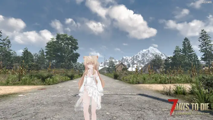 【七日杀V2.5 CustomAvatars-Alpha】Eku&Milfy 公主礼服