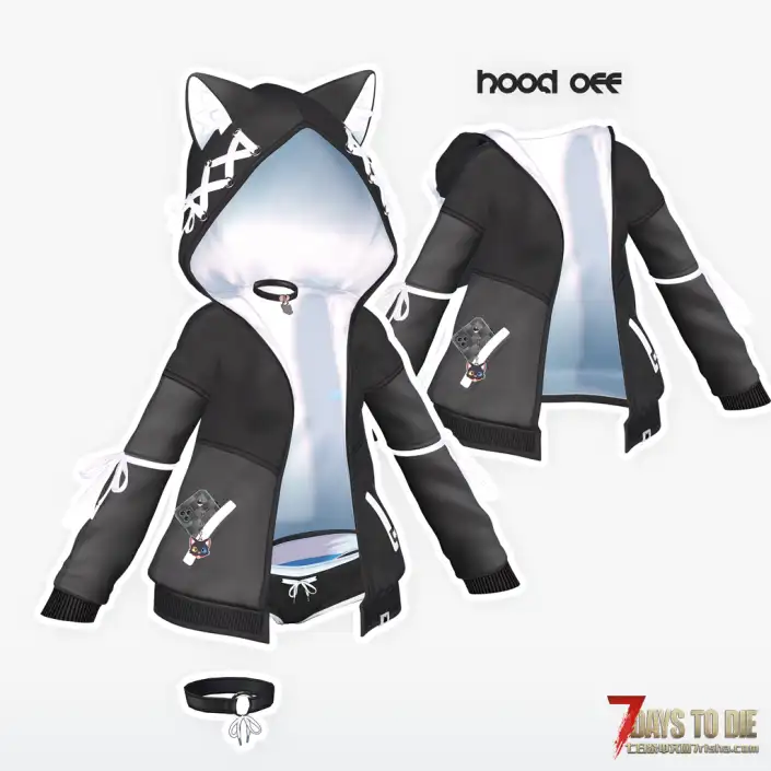 【VRoid Mod / Custom Avatar】七日杀V2.5 人物模型 Eku Esmera