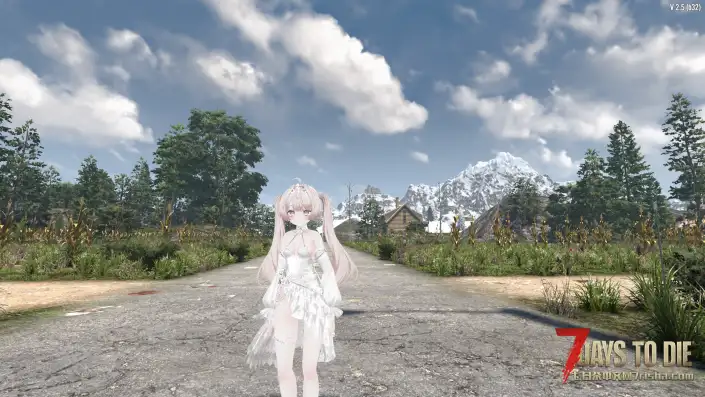 【七日杀V2.5 CustomAvatars-Alpha】Eku&Milfy 公主礼服