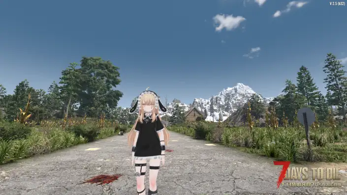 【七日杀V2.5 CustomAvatars-Alpha】Eku猫猫の两套睡衣